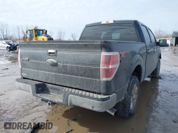 2013 Ford F-150 XL with VIN 1FTFW1ET0DFD70773, listed as a IAAI auction lot 41619780 with 127,309 mi miles. Bid and sale history available at carsss.com. Image 4.