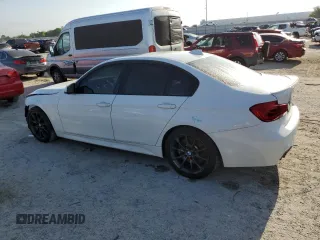 2016 BMW 3 Series 328i with VIN WBA8E9G51GNT87906, listed as a Copart auction lot 48706735 with 89,179 mi miles and Salvage Title. Bid and sale history available at carsss.com. Image 2.