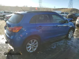 2015 Mitsubishi Outlander Sport 2.4 GT with VIN 4A4AP4AW3FE025537, listed as a Copart auction lot 44140035 with 62,422 mi miles and Salvage Title. Bid and sale history available at carsss.com. Image 3.