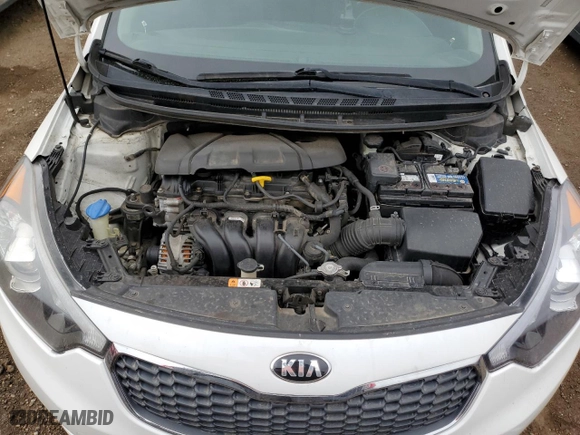 2016 Kia Forte EX with VIN KNAFX4A88G5530700, listed as a Copart auction lot 53818585 with 122,185 mi miles and Clean Title. Bid and sale history available at carsss.com. Image 11.