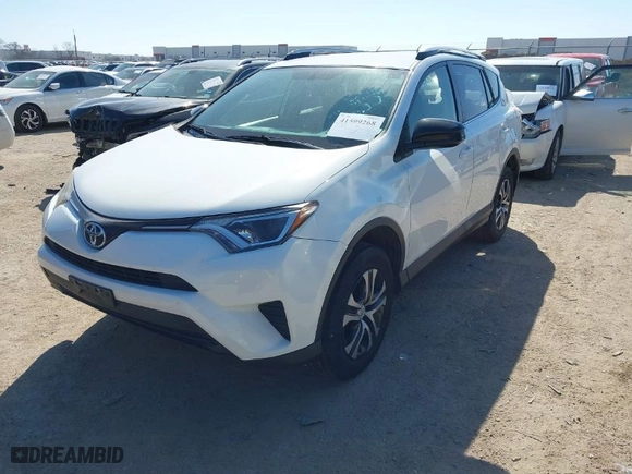 2016 Toyota RAV4 LE with VIN JTMZFREV7GJ096390, listed as a IAAI auction lot 41599268 with 94,568 mi miles. Bid and sale history available at carsss.com. Image 2.