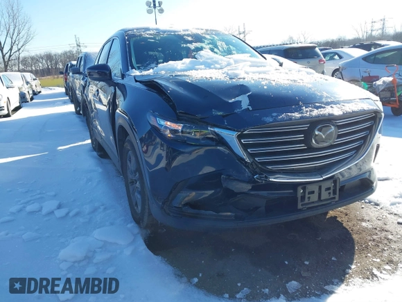 2022 Mazda CX-9 Sport with VIN JM3TCBBY3N0604529, listed as a IAAI auction lot 41482183 with 16,814 mi miles. Bid and sale history available at carsss.com. Image 6.
