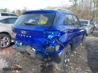 2024 Hyundai Venue SEL with VIN KMHRC8A31RU316286, listed as a IAAI auction lot 41575128 with 8,184 mi miles. Bid and sale history available at carsss.com. Image 6.