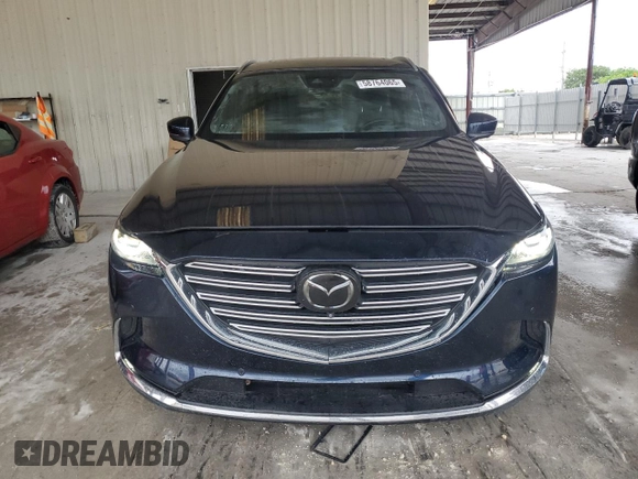 2021 Mazda CX-9 Grand Touring with VIN JM3TCBDY1M0535481, listed as a Copart auction lot 58764065 with 80,758 mi miles and Salvage title. Bid and sale history available at DreamBid. Image 5.