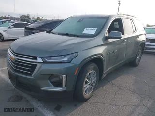 2022 Chevrolet Traverse LT Cloth with VIN 1GNEVGKWXNJ125081, listed as a IAAI auction lot 41920838 with 45,481 mi miles. Bid and sale history available at carsss.com. Image 2.