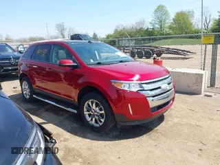 2013 Ford Edge SEL with VIN 2FMDK3JC2DBE36967, listed as a IAAI auction lot 42097753 with 137,322 mi miles. Bid and sale history available at carsss.com. Image 1.