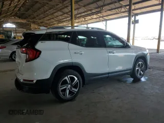 2020 GMC Terrain SLT with VIN 3GKALVEV5LL131921, listed as a Copart auction lot 52604825 with 123,300 mi miles and Salvage Title. Bid and sale history available at carsss.com. Image 3.