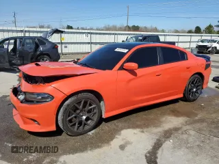 2019 Dodge Charger R/T with VIN 2C3CDXCT5KH519855, listed as a Copart auction lot 48300085 with 80,151 mi miles and Salvage Title. Bid and sale history available at DreamBid. Image 1.