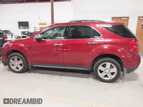 2014 Chevrolet Equinox LTZ with VIN 2GNALDEK2E6367257, listed as a IAAI auction lot 42008256 with 87,524 mi miles and . Bid and sale history available at DreamBid. Image 14.