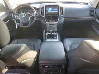 2017 Toyota Land Cruiser with VIN JTMCY7AJ8H4060487, listed as a Copart auction lot 74436304 with 96,840 mi miles and Salvage Title. Bid and sale history available at carsss.com. Image 8.