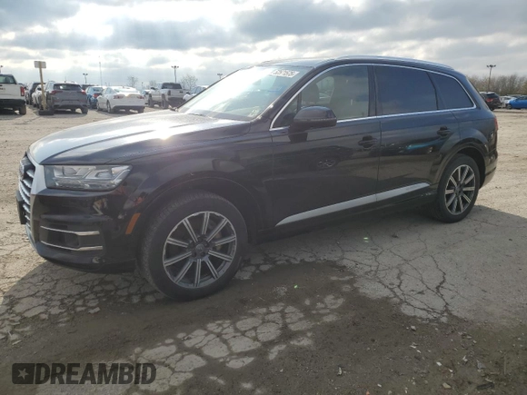 2017 Audi Q7 Premium Plus with VIN WA1LAAF70HD011101, listed as a Copart auction lot 52571575 with 140,369 mi miles and Clean Title. Bid and sale history available at carsss.com. Image 1.