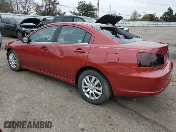 2012 Mitsubishi Galant ES z VIN 4A32B3FF1CE009682, wystawiony jako Copart lot #52804575 z przebiegiem 166 472 mil mil oraz Szkoda całkowita • Salvage title. Historia ofert i sprzedaży dostępna na DreamBid. Obrazek 2.