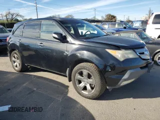 2008 Acura MDX Sport/Pwr Tail Gate with VIN 2HNYD28708H555357, listed as a Copart auction lot 85591694 with 208,956 mi miles and Salvage Title. Bid and sale history available at carsss.com. Image 4.