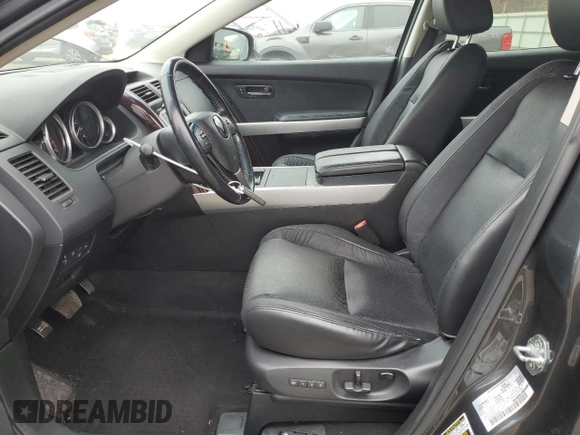 2014 Mazda CX-9 Grand Touring with VIN JM3TB3DV3E0434202, listed as a Copart auction lot 50893785 with 93,757 mi miles and Salvage Title. Bid and sale history available at DreamBid. Image 7.