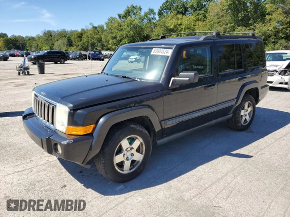 2009 Jeep Commander Sport with VIN 1J8HG48K69C527721, listed as a Copart auction lot 69904524 with 140,358 mi miles and Clean Title. Bid and sale history available at carsss.com. Image 1.