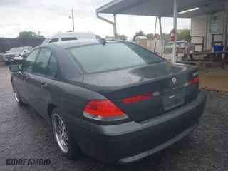 2004 BMW 7 Series 745i with VIN WBAGL63444DP70043, listed as a IAAI auction lot 41982697 with 188,931 mi miles. Bid and sale history available at carsss.com. Image 3.