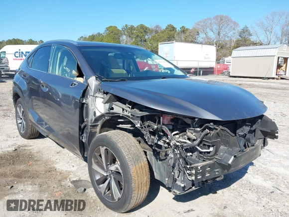 2018 Lexus NX with VIN JTJBARBZ5J2173683, listed as a IAAI auction lot 41353433 with 48,867 mi miles. Bid and sale history available at carsss.com. Image 6.
