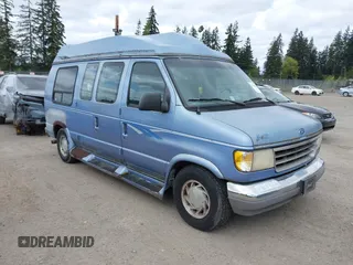 1995 Ford Econoline Cargo with VIN 1FDEE14H7SHA64730, listed as a IAAI auction lot 42120046 with 118,164 mi miles and . Bid and sale history available at DreamBid. Image 1.