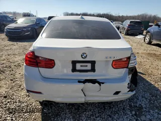 2015 BMW 3 Series 328i with VIN WBA3C1C59FK120469, listed as a Copart auction lot 46492435 with 114,970 mi miles and Salvage Title. Bid and sale history available at carsss.com. Image 6.