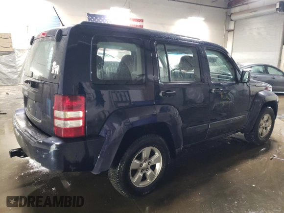 2012 Jeep Liberty Sport Latitude with VIN 1C4PJMAK9CW175674, listed as a Copart auction lot 43762395 with 124,544 mi miles and Salvage Title. Bid and sale history available at carsss.com. Image 3.