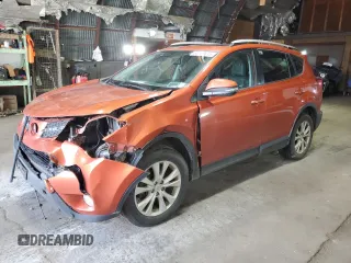 2015 Toyota RAV4 Limited with VIN 2T3DFREV2FW344345, listed as a Copart auction lot 64743615 with 263,042 mi miles and Salvage title. Bid and sale history available at DreamBid. Image 1.