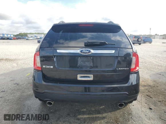 2013 Ford Edge Limited with VIN 2FMDK3KC6DBE10158, listed as a Copart auction lot 60665775 with 126,022 mi miles and Salvage title. Bid and sale history available at DreamBid. Image 6.