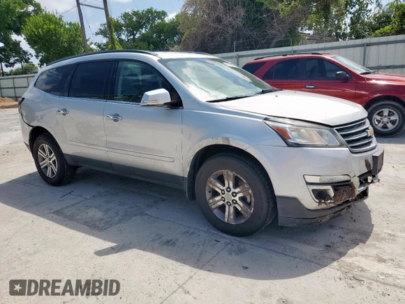 2016 Chevrolet Traverse LT z VIN 1GNKRHKD9GJ124941, wystawiony jako Copart lot #61182805 z przebiegiem 102 143 mil mil oraz Czysty tytuł • Clean title. Historia ofert i sprzedaży dostępna na DreamBid. Obrazek 4.