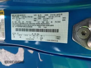 2024 Ford Ranger XL with VIN 1FTER4BH4RLE25948, listed as a IAAI auction lot 41942413 with Not provided miles and . Bid and sale history available at DreamBid. Image 9.