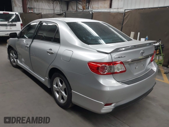 2013 Toyota Corolla L with VIN 5YFBU4EE5DP123569, listed as a IAAI auction lot 42012861 with 129,381 mi miles and . Bid and sale history available at DreamBid. Image 3.