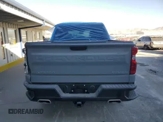2024 Chevrolet Silverado 1500 Custom Trail Boss with VIN 3GCUDCED0RG322651, listed as a Copart auction lot 81002664 with 11,747 mi miles and Salvage Title. Bid and sale history available at carsss.com. Image 6.