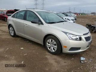 2014 Chevrolet Cruze LS with VIN 1G1PA5SH6E7208998, listed as a Copart auction lot 53828945 with 94,630 mi miles and Clean Title. Bid and sale history available at carsss.com. Image 4.