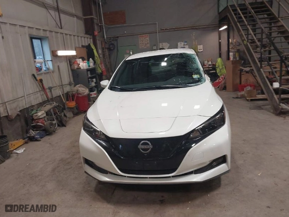 2023 Nissan LEAF SV PLUS with VIN 1N4CZ1CV0PC563256, listed as a IAAI auction lot 41138436 with NaN miles. Bid and sale history available at carsss.com. Image 12.