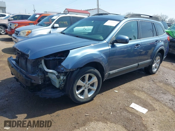 2013 Subaru Outback Premium with VIN 4S4BRBGC2D3316834, listed as a IAAI auction lot 41913662 with 135,938 mi miles and . Bid and sale history available at DreamBid. Image 2.