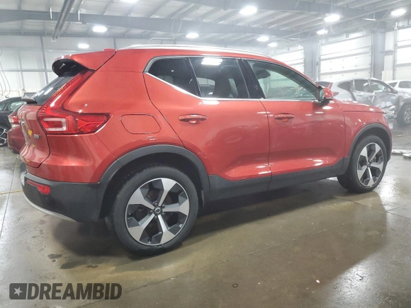 2023 Volvo XC40 Plus Bright Theme with VIN YV4L12UN8P2946726, listed as a Copart auction lot 52812465 with 36,338 mi miles and Salvage Title. Bid and sale history available at carsss.com. Image 3.