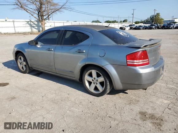 2008 Dodge Avenger R/T with VIN 1B3LC76M88N245104, listed as a Copart auction lot 70723134 with 228,654 mi miles and Salvage Title. Bid and sale history available at carsss.com. Image 2.