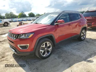 2019 Jeep Compass Limited with VIN 3C4NJDCB7KT641739, listed as a Copart auction lot 56913985 with 111,737 mi miles and Non repairable. Bid and sale history available at DreamBid. Image 1.