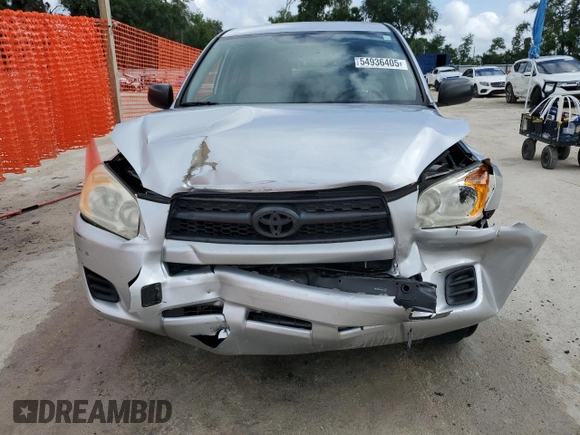 2011 Toyota RAV4 with VIN JTMZF4DV5B5041913, listed as a Copart auction lot 54936405 with 110,554 mi miles and Salvage Title. Bid and sale history available at DreamBid. Image 5.