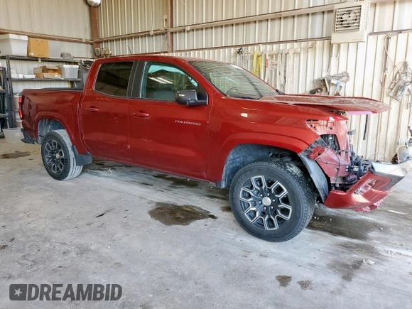 2023 Chevrolet Colorado 2WD LT с VIN 1GCPSCEK3P1136566, выставлен на аукционе Copart как лот 59122925 с пробегом 41 293 миль миль и Списание • Salvage title. История ставок и продаж доступна на DreamBid. Изображение 4.