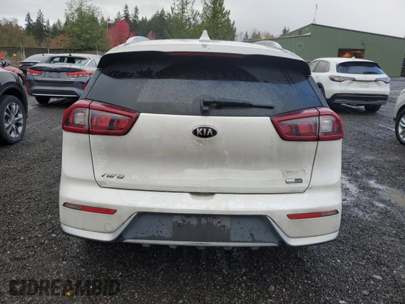 2018 Kia Niro FE with VIN KNDCB3LC4J5204545, listed as a Copart auction lot 79239414 with 0 mi miles and Salvage Title. Bid and sale history available at carsss.com. Image 6.