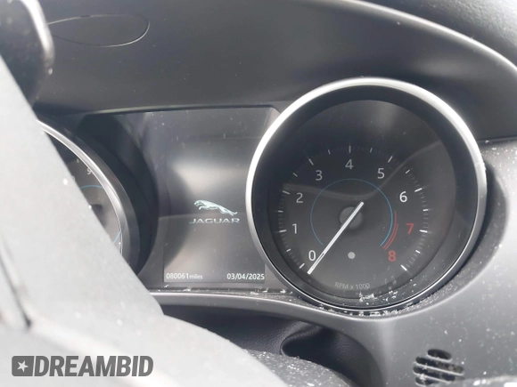 2018 Jaguar F-Pace 30t Premium with VIN SADCJ2GX9JA237496, listed as a IAAI auction lot 41672620 with 80,061 mi miles and . Bid and sale history available at DreamBid. Image 7.