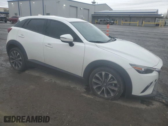 2019 Mazda CX-3 Touring with VIN JM1DKFC77K0450190, listed as a Copart auction lot 49171075 with 57,115 mi miles and Salvage Title. Bid and sale history available at carsss.com. Image 4.