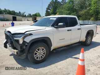 2022 Toyota Tundra SR5 with VIN 5TFLA5DA5NX048280, listed as a Copart auction lot 54658315 with 47,435 mi miles and Salvage title. Bid and sale history available at DreamBid. Image 1.