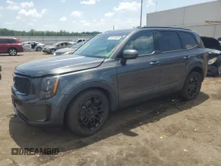2022 Kia Telluride EX with VIN 5XYP3DHC3NG279540, listed as a Copart auction lot 61912825 with 16,166 mi miles and Salvage title. Bid and sale history available at DreamBid. Image 1.
