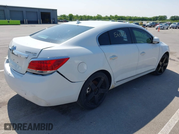 2011 Buick LaCrosse CXL with VIN 1G4GC5EDXBF244507, listed as a IAAI auction lot 42411598 with 156,654 mi miles and . Bid and sale history available at DreamBid. Image 4.