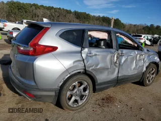 2017 Honda CR-V EX with VIN 7FARW1H59HE026920, listed as a Copart auction lot 48223715 with 142,358 mi miles and Salvage Title. Bid and sale history available at carsss.com. Image 3.