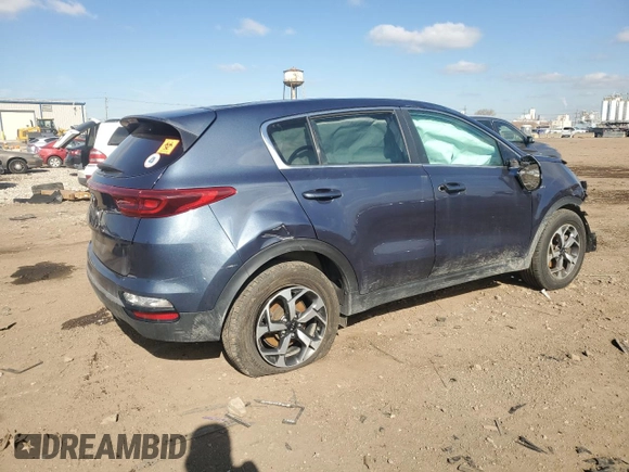 2020 Kia Sportage LX with VIN KNDPMCAC1L7763041, listed as a Copart auction lot 52971735 with 0 mi miles and Clean Title. Bid and sale history available at carsss.com. Image 3.