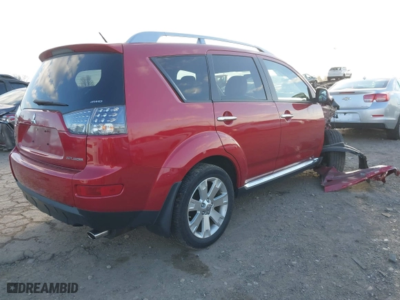 2008 Mitsubishi Outlander SE with VIN JA4LT31W68Z011269, listed as a IAAI auction lot 41321772 with 1 mi miles. Bid and sale history available at carsss.com. Image 4.