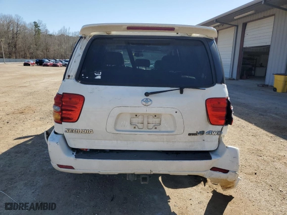 2003 Toyota Sequoia Limited with VIN 5TDBT48A23S169247, listed as a Copart auction lot 49008645 with 305,232 mi miles and Salvage Title. Bid and sale history available at carsss.com. Image 6.