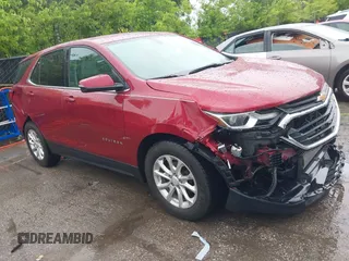 2018 Chevrolet Equinox LT with VIN 2GNAXJEV1J6198274, listed as a IAAI auction lot 42393597 with 68,043 mi miles and . Bid and sale history available at DreamBid. Image 1.
