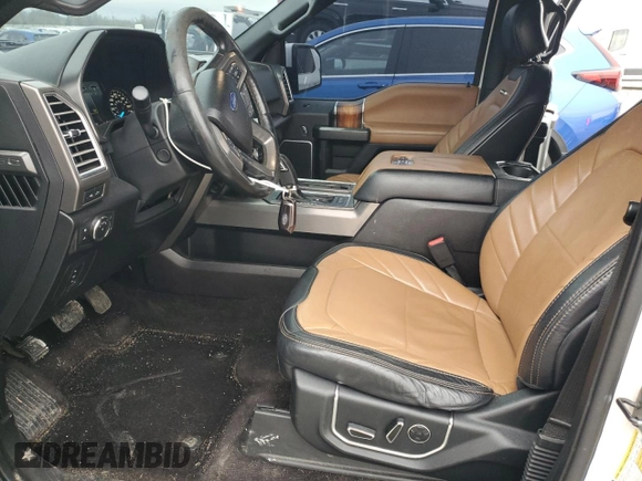 2016 Ford F-150 XLT with VIN 1FTEW1EG8GFD55215, listed as a Copart auction lot 50826595 with 187,716 mi miles and Salvage Title. Bid and sale history available at carsss.com. Image 7.